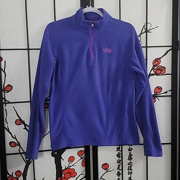 North Face Half Zip Fleece Women's Size Medium - Picture 1 of 10